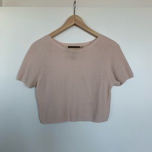 Alice Olivia Pink Crop Top